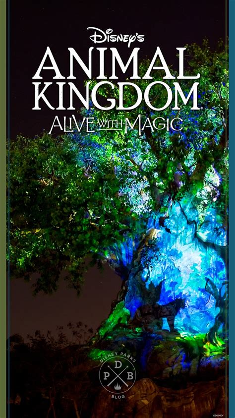 Disney’s Animal Kingdom ‘Nighttime’-Inspired Wallpaper – Mobile ...