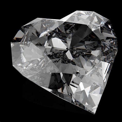 diamond heart shape 5313779 Stock Photo at Vecteezy