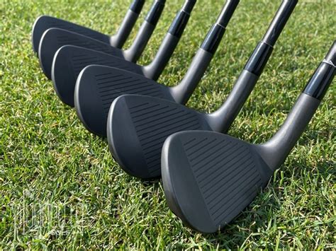 Cobra KING Forged Tec Black Irons - Plugged In Golf