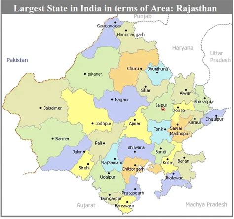 Which is the Largest State in India