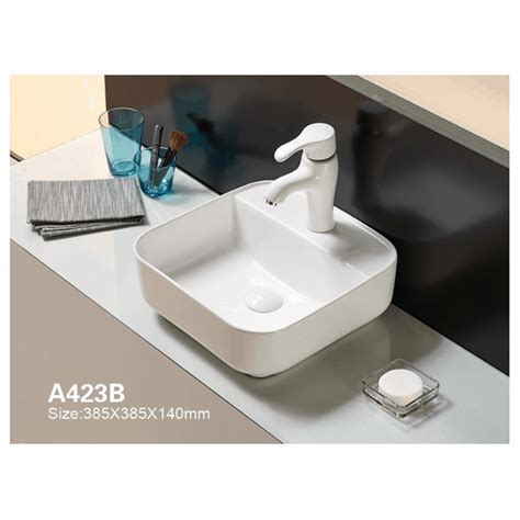 Slim Edge Rectangle Vessel Sinks Bathroom – Professional Sanitary Ware Manufacturer From China ...