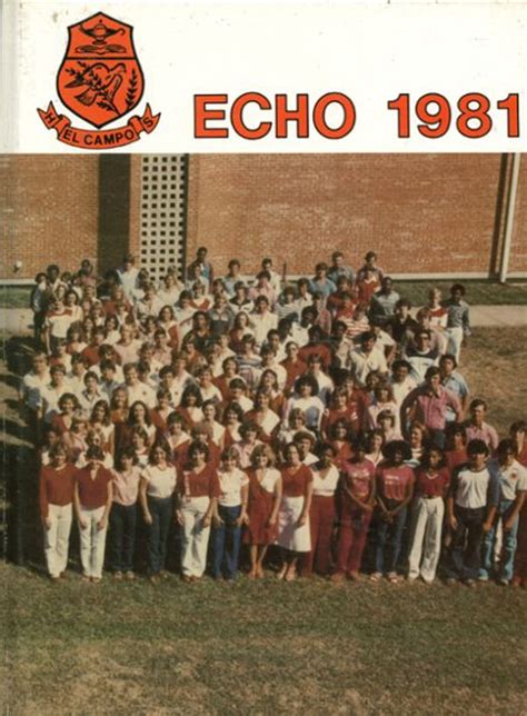 Explore 1981 El Campo High School Yearbook, El Campo TX - Classmates