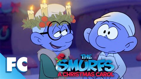 The Smurfs: A Christmas Carol | Christmas Past, Present & Future visit Grouchy | Animated Clip ...