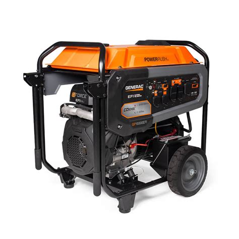 Generac GP15500E 15000 Watt Gasoline Portable Generator w/ Idle Contro — Electric Generator Depot