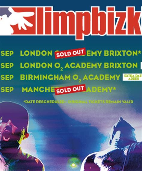 Limp Bizkit - UK Tour 2022 - Date TBC - O2 Academy Brixton - Event/Gig ...