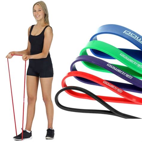 Buy Resistance Bands Heavy Duty 5pc Gym Exercise Set