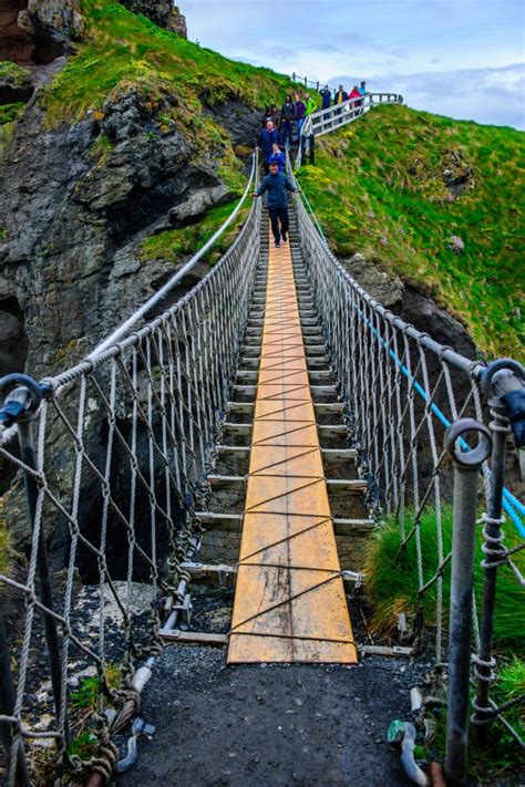 If You Are a Lover Of Adrenaline, Visit Carrick-a-Rede Rope Bridge ...