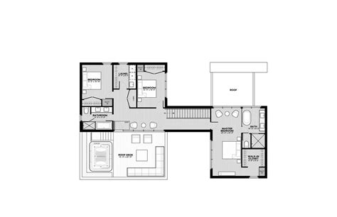 No. 16 | My Modern Home | H Shaped House Plan