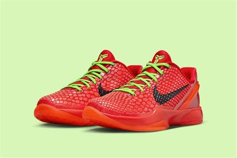 Nike Unveils Kobe 6 Protro “Reverse Grinch” for Christmas...