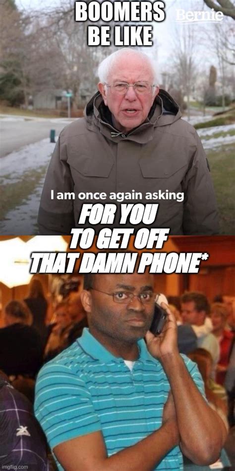 Black Guy On Phone Meme