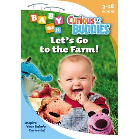 Curious Buddies: Let's Go to the Farm (DVD) - Walmart.com | Buddy gifts, Buddy, Nick jr