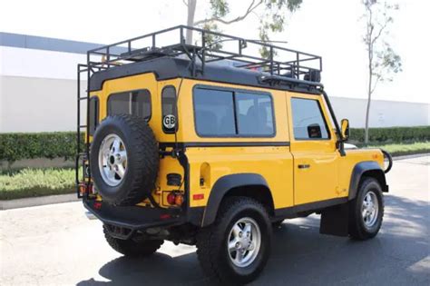 1994 Land Rover Defender 90 D90 D-90 in Yellow for sale: photos, technical specifications ...