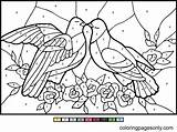 Color by Number Fruits Coloring Pages  Free Printable sketch template