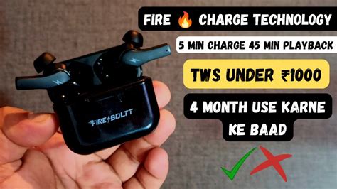 Earbuds Under ₹1000 | Fire⚡Bolt Fire🔥Pods Ninja Pro 403 | Tws For Gaming & Music | 🎧 ENC - YouTube