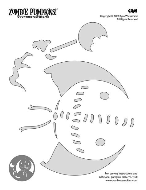 Printable Trick Or Treat Pumpkin Stencil Use A Photocopier To Enlarge ...