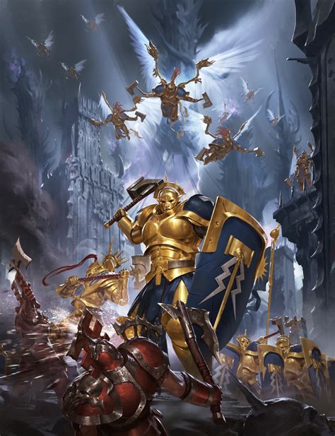 Age of Sigmar: New Stormcast Battletome Art in 2022 | Warhammer fantasy ...