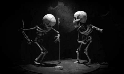 Spooky Skeleton GIFs!