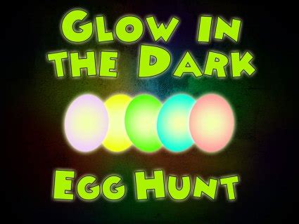 Ultimate guide for a Glow in the dark Easter Egg Hunt | | Glow In The Dark Party Ideas