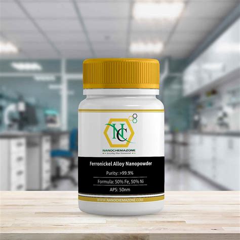 Ferronickel Alloy Nanopowder | Low Price $45 | |High Purity | Chemazone