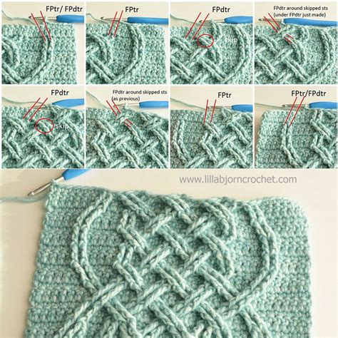 Celtic Tiles Blanket: FREE overlay crochet pattern | Crochet cables ...