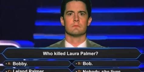 Who killed Laura Palmer? • ZWENTNER.com