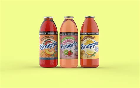 Snapple packaging on Behance