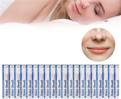 Anti Snoring Nasal Strips for Deep Sleep - 10 Pack