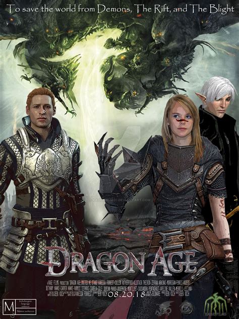 Movie Poster: Dragon Age by KageNinja37 on DeviantArt