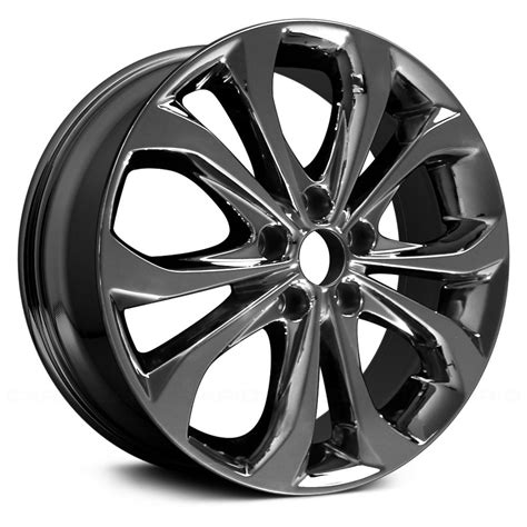 Replace® - Hyundai Sonata 2010 18" Remanufactured 5 Double Spokes ...