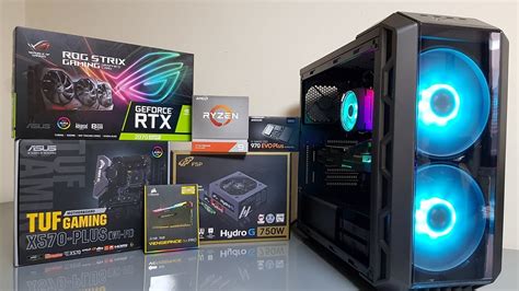 AMD Ryzen 9 3900X & Asus Strix RTX 2070S Super PC Build, Test and ...