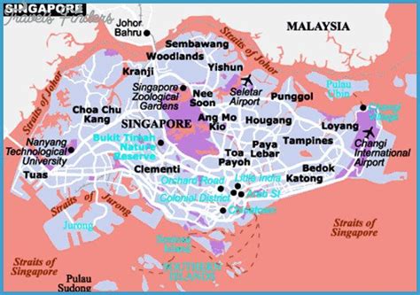 Singapore Map Tourist Attractions - http://travelsfinders.com/singapore ...