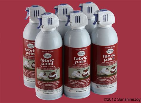 Simply Spray Upholstery Fabric Spray Paint Dries Soft