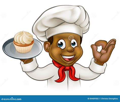 Pastry Chef Cartoon Vector Clipart | CartoonDealer.com #41776286