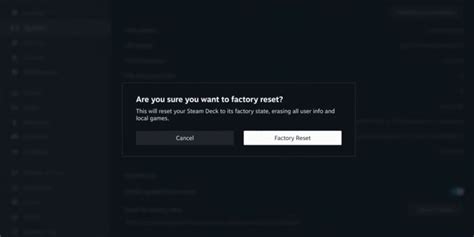 How to Reset Steam Deck to Factory Settings - 5 Ways (2023)