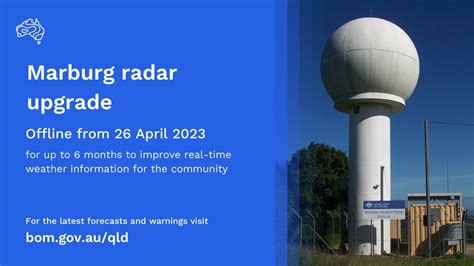 Bureau of Meteorology, Queensland on Twitter: "The #Brisbane Marburg radar will be offline for ...