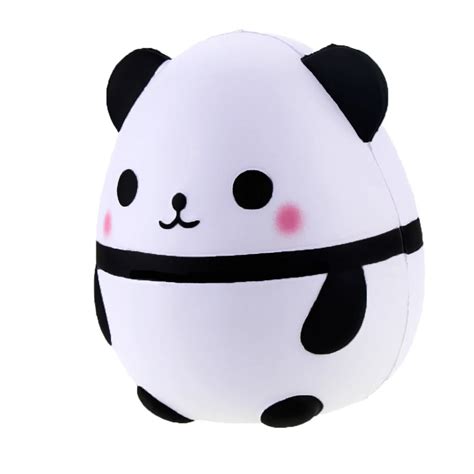 Jumbo Panda Egg Squishy Slow Rising Cute Kawaii Squishies 16CM Retail ...