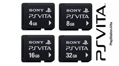 Official PS Vita Memory Cards Priced for US - Push Square