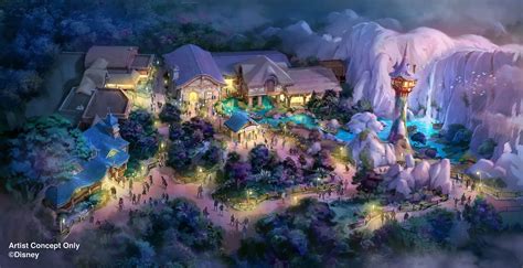 Fantasy Springs at Tokyo DisneySea: Opening Info & Peter Pan, Frozen, Tangled Concept Art ...