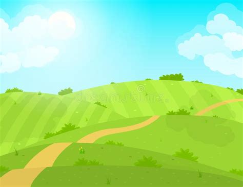 96+ Summer field cartoon background Free Stock Photos - StockFreeImages