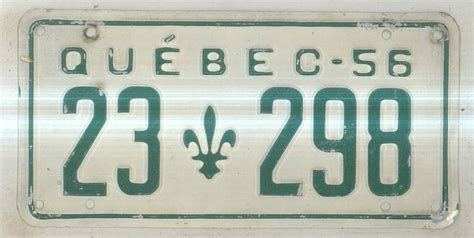 Pin by Yves Lessard on Quebec License Plates | Plates, License plate ...