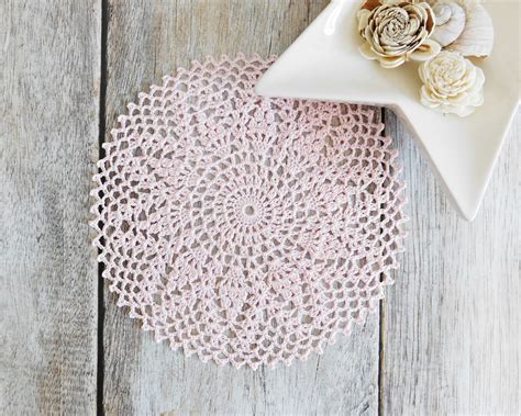 Vintage Style Crochet Doilies Table Decoration Tea Napkins - Etsy