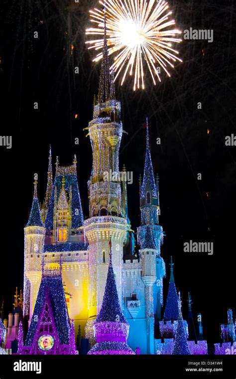 Cinderella Castle Fireworks Wallpaper