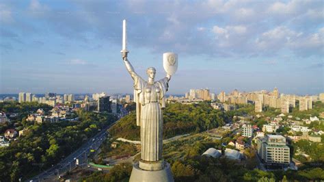 Motherland Monument In Kiev - Stock Photos | Motion Array