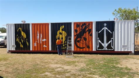 Artistic Shipping Container - RISE Ventures