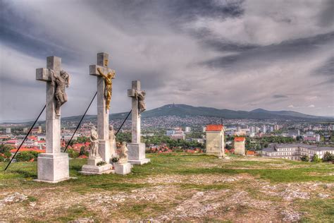 Crucifixion on Calvary hill, Nitra Slovakia. : r/Catholicism