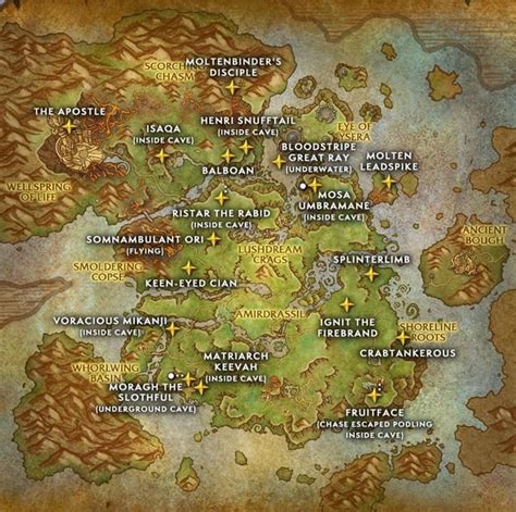 Overview of rares + location for the emerald dream : r/wow