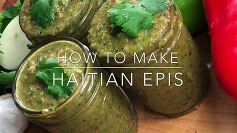 How To Make Haitian Spices/Epis - YouTube