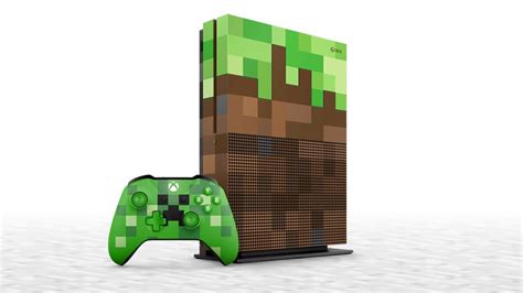 This limited edition Minecraft Xbox One S bundle looks like dirt (but ...