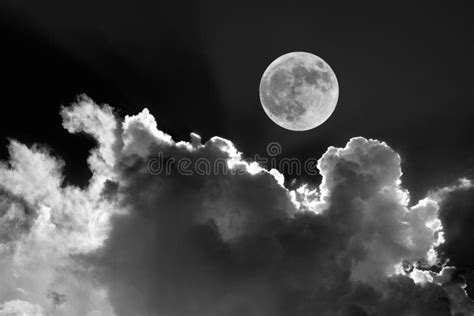 2,197 Full Moon White Clouds Black Night Sky Stock Photos - Free ...