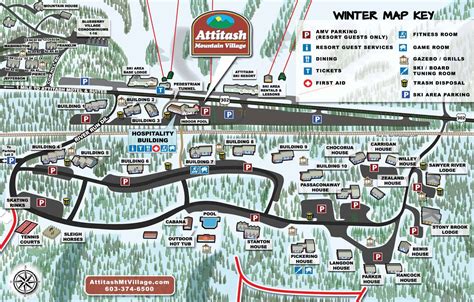 Resort Map | Attitash Mountain Village Resort